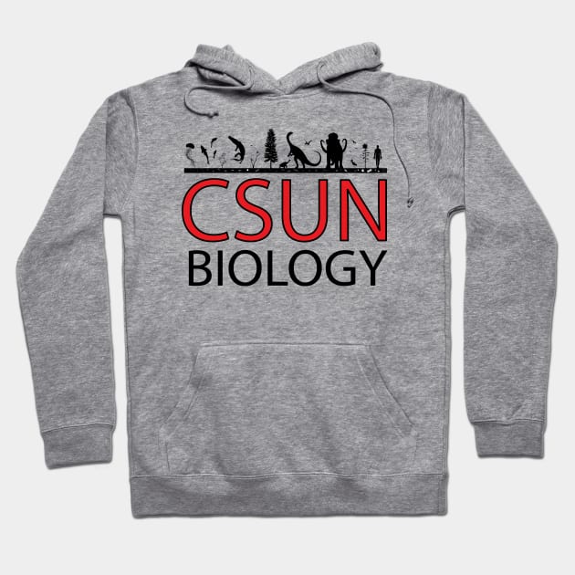 CSUN Biology (Black Print) Hoodie by csunasbmbchapter